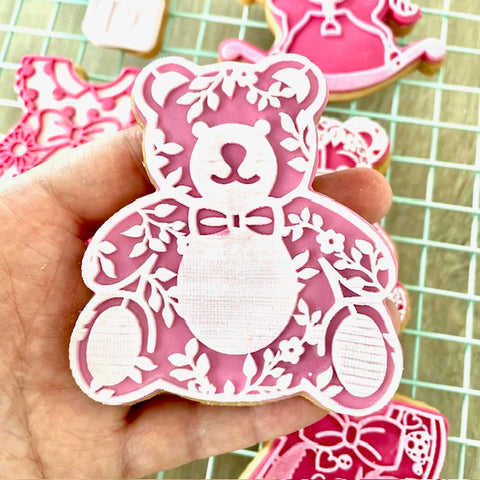 Floral Teddy Bear