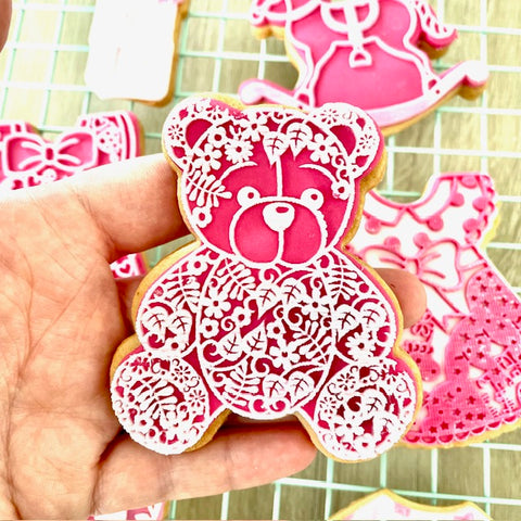 Floral Teddy Bear