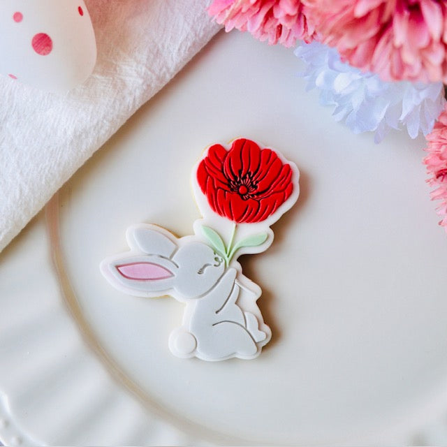 Lapin coquelicot