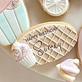 Ice cream cone pattern