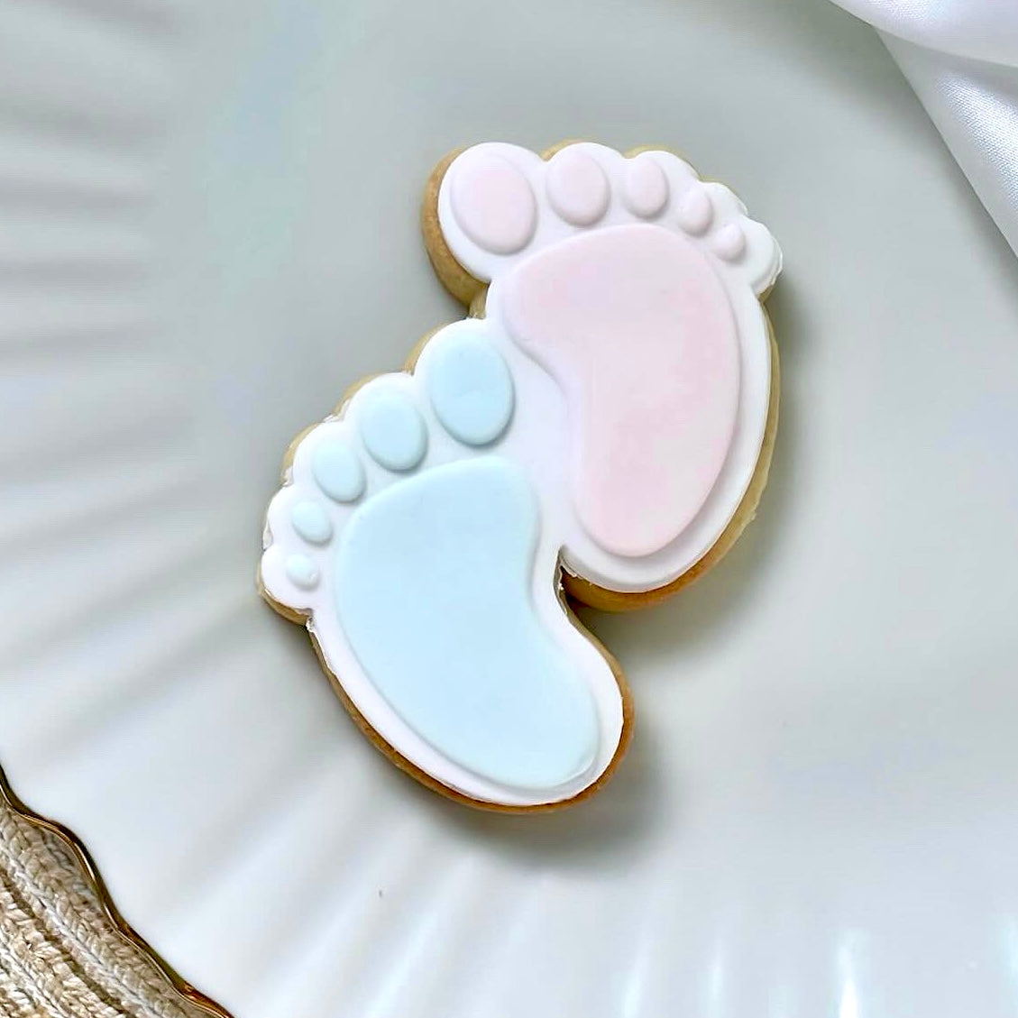 Emporte-pièce en forme de pieds de bébé - France Emporte-pièce en forme de pieds de bébé - France