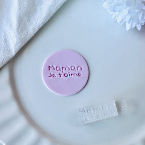 Stamp it Maman je t'aime